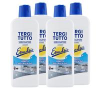 4x Emulsio Tergi Tutto Sgrassatore Universale Lucidante Igienizzante Senza
