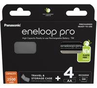 ENELOOP P 4XAAB - eneloop pro, batteria ricaricabile NiMH, AA (batteria stilo), 25