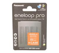 4X Eneloop Pro Micro Batteria BK-4HCDEC4BE Ni-MH 1,2 V / 930mAh