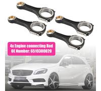 4x Engine connecting Rod 6510300020 Per Mercedes OM651 W176 C117 W212 C218 T0