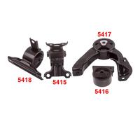 4x Engine & Transmission Mounts for DODGE CALIBER 07-12 2.0L Jeep MK5416