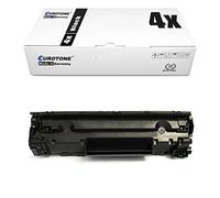 4x Eurotone Toner per Canon LBP 3250 sostituisce 1871B002 713 Set Nero EP713