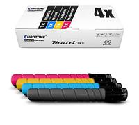 4x Eurotone Toner per Konica Minolta C364e C284e C364 C224e C224 C284 sostituisce TN-321 TN321 Set
