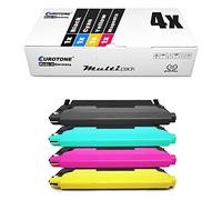 4x Eurotone Toner per Samsung CLX 3180 3185 FW W FN N sostituisce CLT-4072S