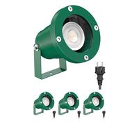 4x faretto da giardino DUK per esterni IP65 spina verde 1x GU10 max. 15W [EEK: E]