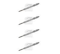 4x Febi 39517 Candelette per Peugeot Boxer Ford Transit Tourneo Citroën Jumper