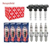 4x Febi BILSTEIN Bobina + NGK Candela per Daihatsu Sirion M3_1.3 Copen