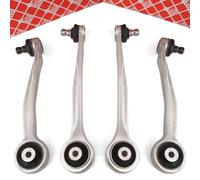 4x Febi Braccio Oscillante Anteriore Sinistra Destra Superiore per Audi A4 B8 8K