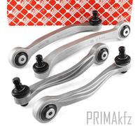 4x Febi Braccio Oscillante Superiore per Audi A6 C6 + Avant A8 VW Phaeton