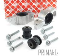 4x Febi Supporto Braccio Oscillante + Bronzine Cuscinetto Ant. per Audi Seat