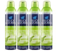 4x Felce Azzurra Spray per ambienti Profuma a Lungo Giardino Zen 250 ml