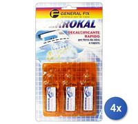 4x Ferro Da Stiro Anticalcare Vapore 3 Pezzi General Fix