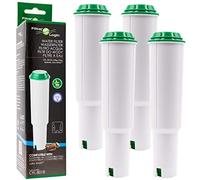 4x FilterLogic CFL-801B - cartuccia filtrante compatibile con JURA Claris WHITE n. 60209/68739 / 62911 per macchine da caffè professionali - filtro acqua Claris bianco