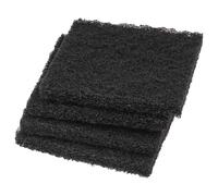 4x filtro a carbone attivo per NABER Cox Base 360 K - 9,5x9,5x1cm