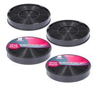 4x Filtro ai carboni attivi Ø 200 mm EFF62 set di 4 pezzi per cappa aspiranti