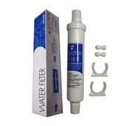 Water Filter DD-7098 - Filtro acqua esterno per frigoriferi compatibile con Siemens 00750558, Bosch 00750558, Neff 00750558, Sostituzione di 00497818 e Daewoo 3019974800, 3019974100 (Set di 4)
