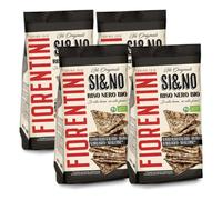 4X Fiorentini Si&No Mini Gallette Triangolari di Riso Nerone no Fritti (Senza Glutine - Gluten Free) 80g [4 Confezioni]