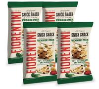 4X Fiorentini Snick Snack Veggie Mix Mini Gallette di Patate con Carote, Spinaci e Barbabietole Non Fritto Senza Glutine (Gluten Free) 70g - CAIYA