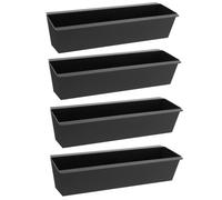 4x Fioriera Plastica Europallet Aiuola Alta Fioriera Gamma Vaso da Fiori