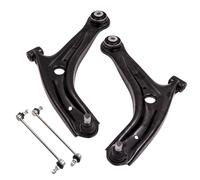 4x Front Left/Right Suspension Wishbone Arms 1.4 1.6 TDCI for Fiesta MK7 08- 15