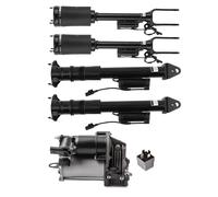 4x Front & Rear Air Suspension + Compressor For Mercedes W164 X164 1643204313