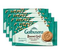 4X Galbusera BuoniCosì Biscotti Cereali con Riso e Avena Senza Zuccheri Aggiunti 300g