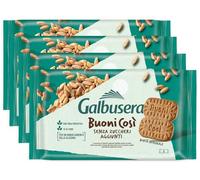 4X Galbusera BuoniCosi Frollino Integrale con Latte e Senza Zuccheri Aggiunti 300g