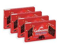 4X Galbusera Cracker ai 5 Cereali Ricoperto con Riso Soffiato e Cioccolato Fondente Extra 150g