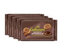Galbusera Cereali G Integrali Farciti Con Crema Gianduia Nero 4X40gr