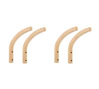 4X Ganci da Parete Nel Legno, Ganci per Piante da Interno, Ganci per Piante3641