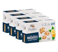 4X Gentilini Biscotti MARGHERITE al Profumo di Agrumi, Antica Ricetta Originale 250g