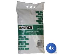 4x GESSO RAPIDO MAURER EDILBRIKO SACCO KG 5