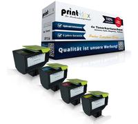 4x Gigante Cartucce Toner per Lexmark CX-510-dthe 802HK 8 Proline Quantum