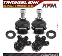 4x Giunto di Supporto Guida Frontale per Citroën C5 Rd C6 Td Peugeot 407 6D 508