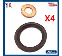 4X Giunto Iniettore Per Mito Panda Qubo 1.3 Jtd Multi-Jet DDIS Corsa 1,3L Cdti
