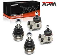 4x Giunto Sferico Anteriore Superiore Inferiore per Mercedes-Benz W211 S211 C219