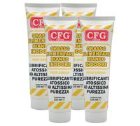 4X Grasso Alimentare Bianco Inodore, Lubrificante Atossico ad Altissima Purezza, Formulato Specificamente in cui i Macchinari Possono Entrare in Contatto Accidentale con Alimenti, 125 ml