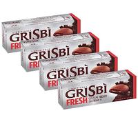 4X Grisbi Fresh Edition Biscotti Frolle Ripiene di Crema al Cioccolato da Gustare Freschi 135g [4 Confezioni]