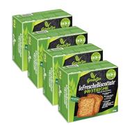 4X GrissinBon Le Fresche Biscottate Proteiche Fette Biscottate con Proteine in Porzioni Salva Freschezza 250g