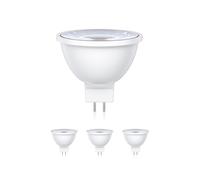 4x GU5.3 LED MR16 bianco (3900 K) 5,7 W 524lm 37