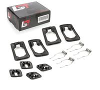 4x Guarnizione IN Gomma Esterno Maniglia Porta Anteriore Posteriore SX Dx per VW