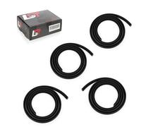 4x Guarnizione Portiera Profilo IN Gomma Sportelli Auto Set Ant. Posteriore per
