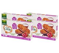 4X Gullon Cuor di Cereale Biscotti con Avena e Frutti Rossi con Ripieno di Crema allo Yogurt 220g [4 Confezioni]