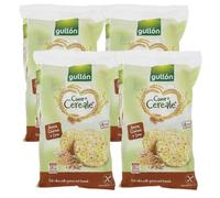 4X Gullon Cuor di Cereale Gallette d'Avena con Quinoa e Semi di Lino Senza Glutine, Gluten Free 115,2g