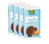 4X Gullon Zero Zuccheri Gallette di Mais Ricoperte di Cioccolato, Senza Zuccheri Aggiunti 100g