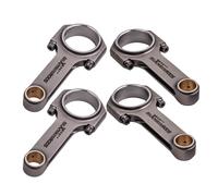 4x H-Schaft Pleuel Bielle for Porsche 914 2.0L 4cyl 131mm Con Rods ARP 2000 3/8"