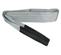 4x Hebeband 4 To 6m Fascia per Sollevamento 2-lagig 4000 KG Brache Cintura Grau