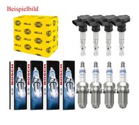 4x Hella Bobina + 4x Bosch Candela Super 4 per Toyota Corolla Compatto _E11_