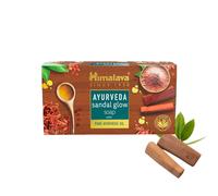 4x Himalaya Ayurveda Sandal Glow Sapone con puro olio ayurvedico - 75 g - Spe...