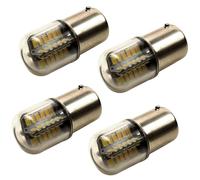 4x HQRP 10-30V BA15s LED Lampadine Ricambio per 1141 1156 Rv Interno/Portico